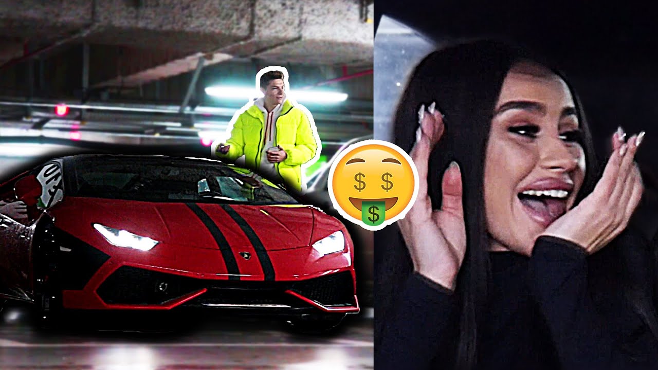 GOLD DIGGER Cu LAMBORGHINI HURACAN!!