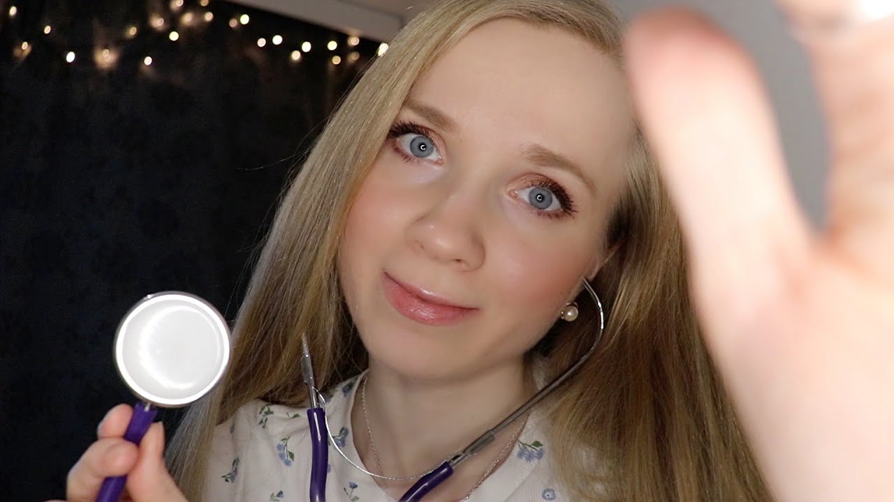ASMR YSTÄVÄ-LÄÄKÄRI Roleplay🩺 Tarkastukset, Personal Attention💕