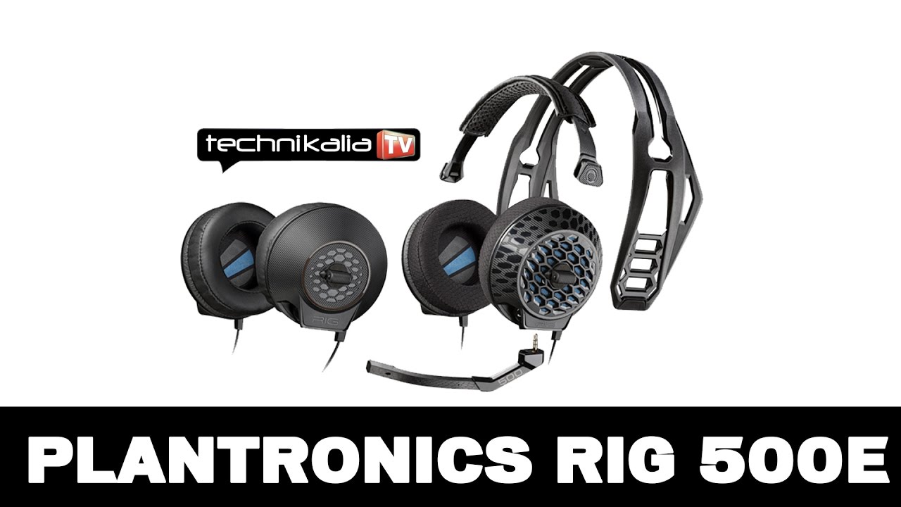 Słuchawki Plantronics RIG 500E - test