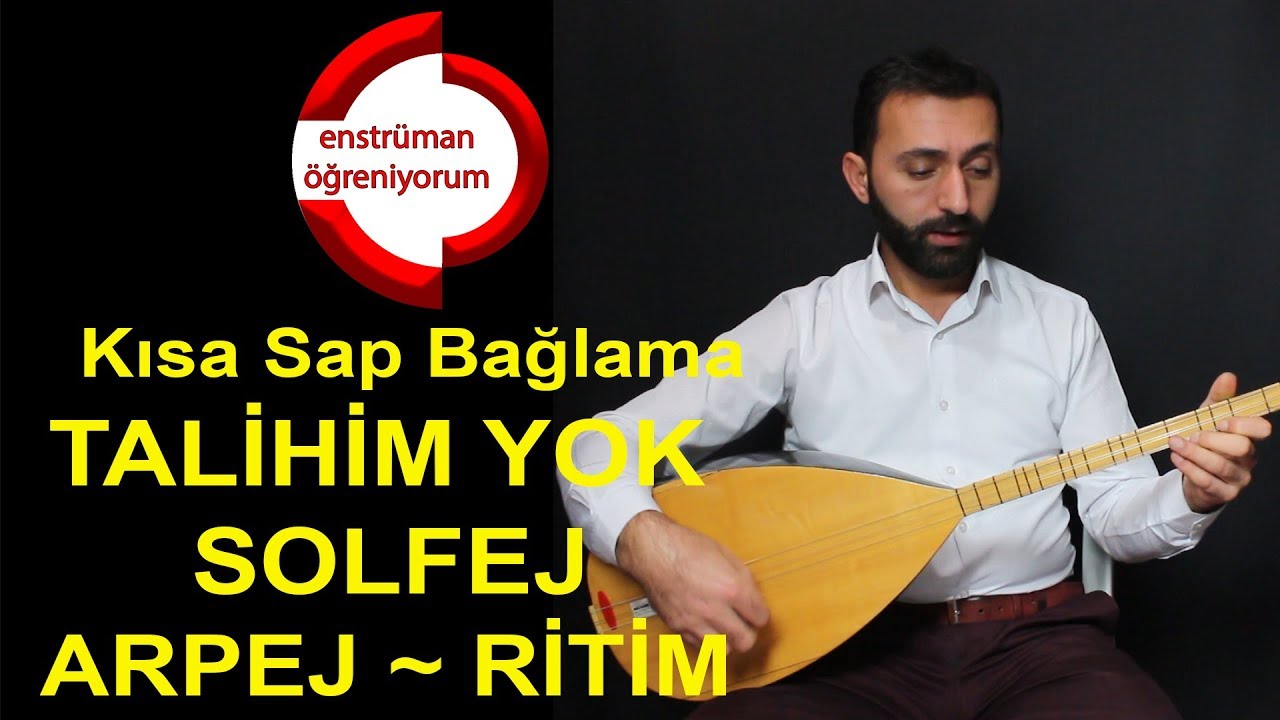 Talihim Yok Bahtım Kara - Kısa Sap Bağlama Arpej Açıklamalı (İleri Seviye)