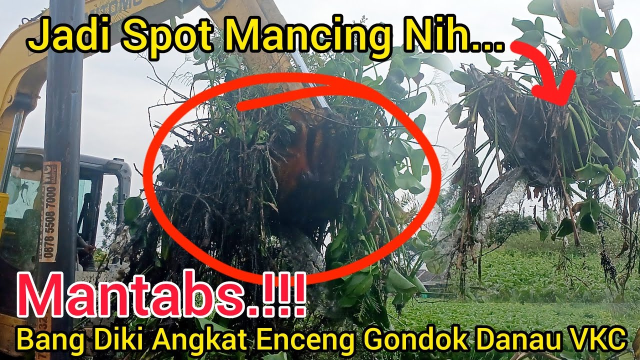 MANTABS‼️RAME WARGA❗️BANG DIKI KERUK ENCENG GONDOK DANAU VILLA KENCANA CIKARANG❗️
