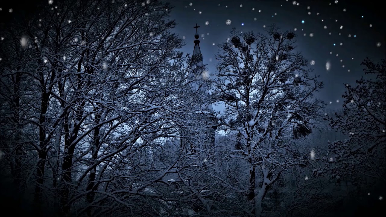 Snowy Night In The Medieval Priory ❄  - ASMR Ambience