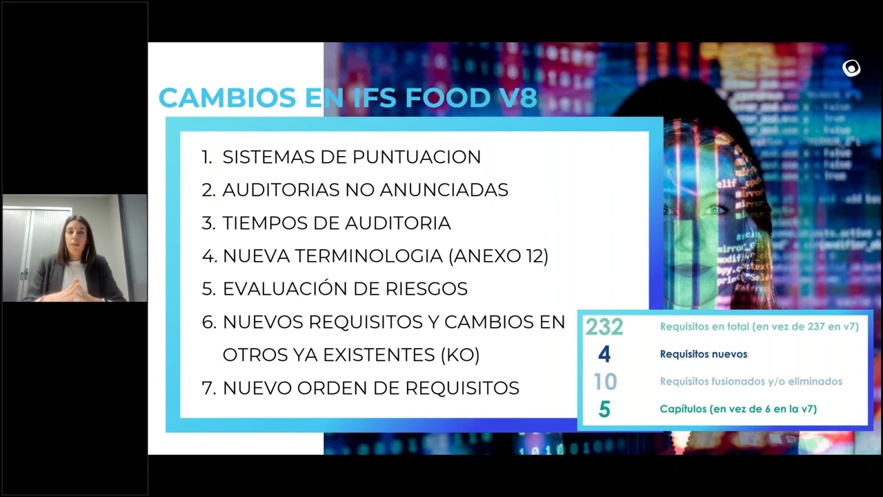 Conoce la nueva norma IFS Food y garantiza la seguridad alimentaria | WEBINAR