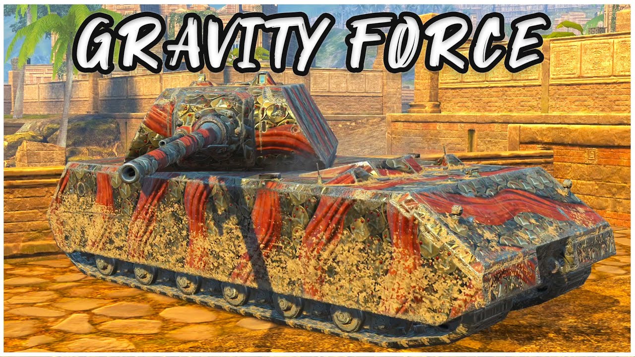 Maus & VK 100.01 (P) GRAVITY FORCE  WoT Blitz | Gameplay Episode