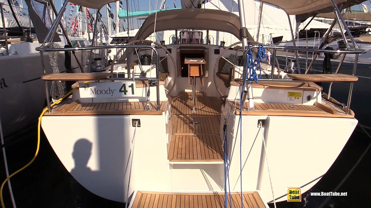 2013 Moody 41 Sailing Yacht - Walkaround - 2015 Annapolis Sail Boat Show
