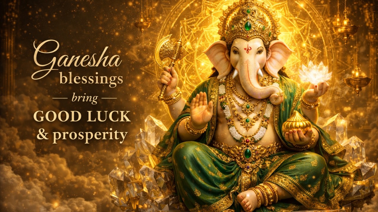 Shri Ganesha Pancharatna Stotra | Powerful Ganesh Prayer for SUCCESS, PROSPERITY & GOOD HEALTH