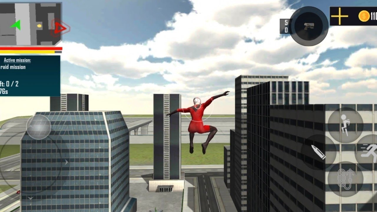 Super Hero Rope Crime City - Android Gameplay 🦸‍♀️