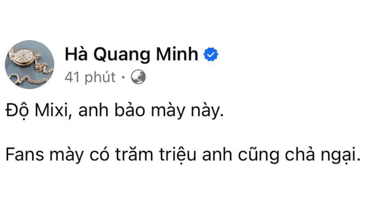 Nhà báo này đòi var Độ Mixi…