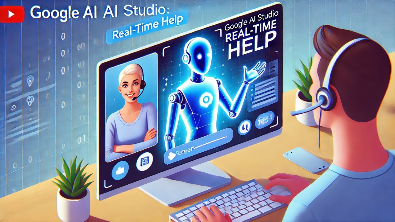 Google AI Studio: как поделиться своим экраном и получить помощь в режиме реального времени