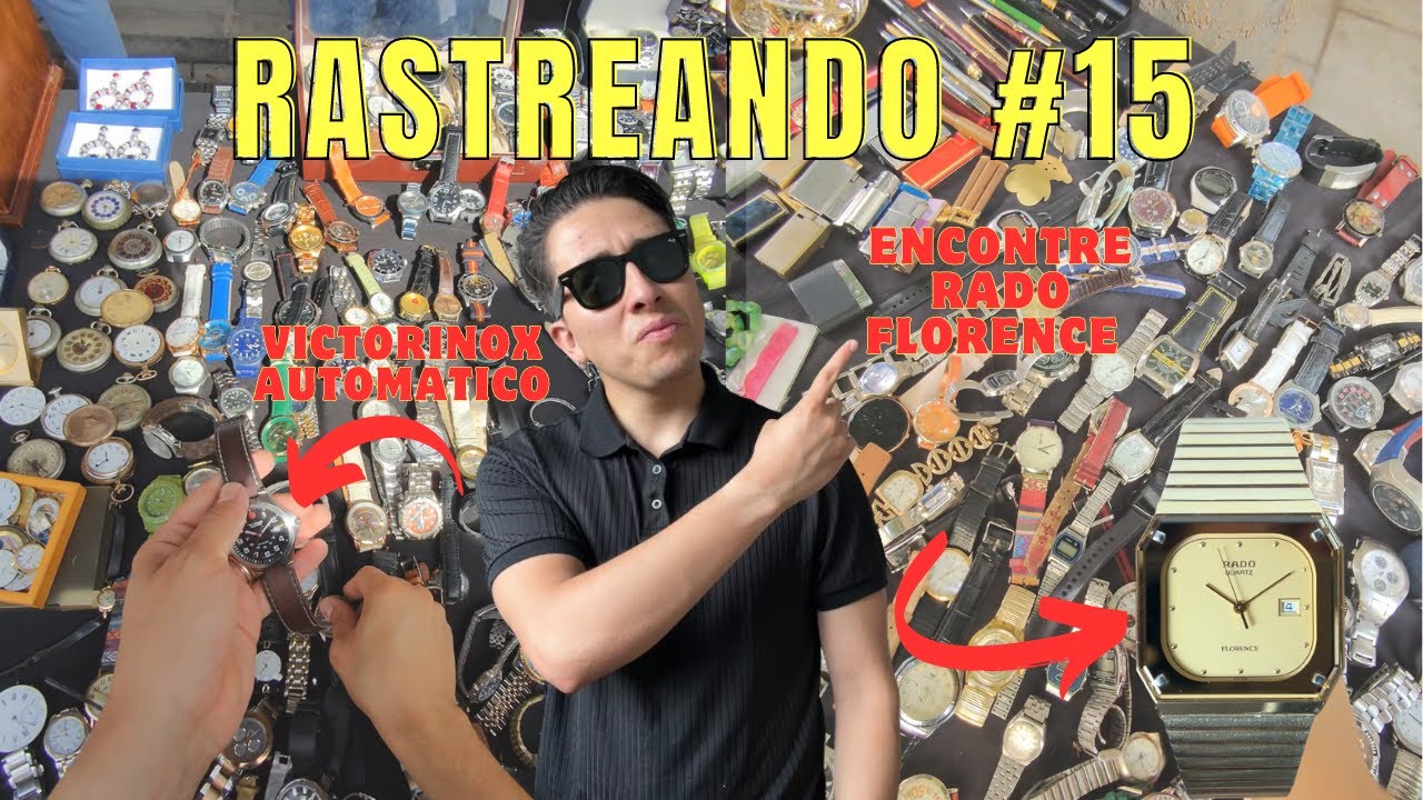Rastreando #15 Compre 5 relojes suizos vintage entre ellos un Rado y un Victorinox