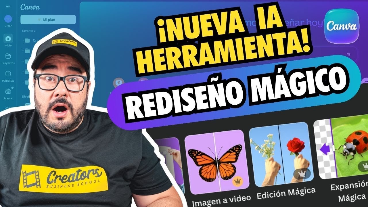 Cómo Utilizar la Herramienta Rediseño Mágico en Canva