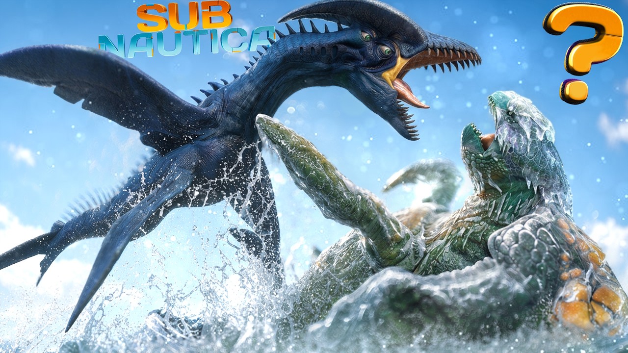 Они только что тайком добавили нового Левиафана-дракона! - Subnautica
