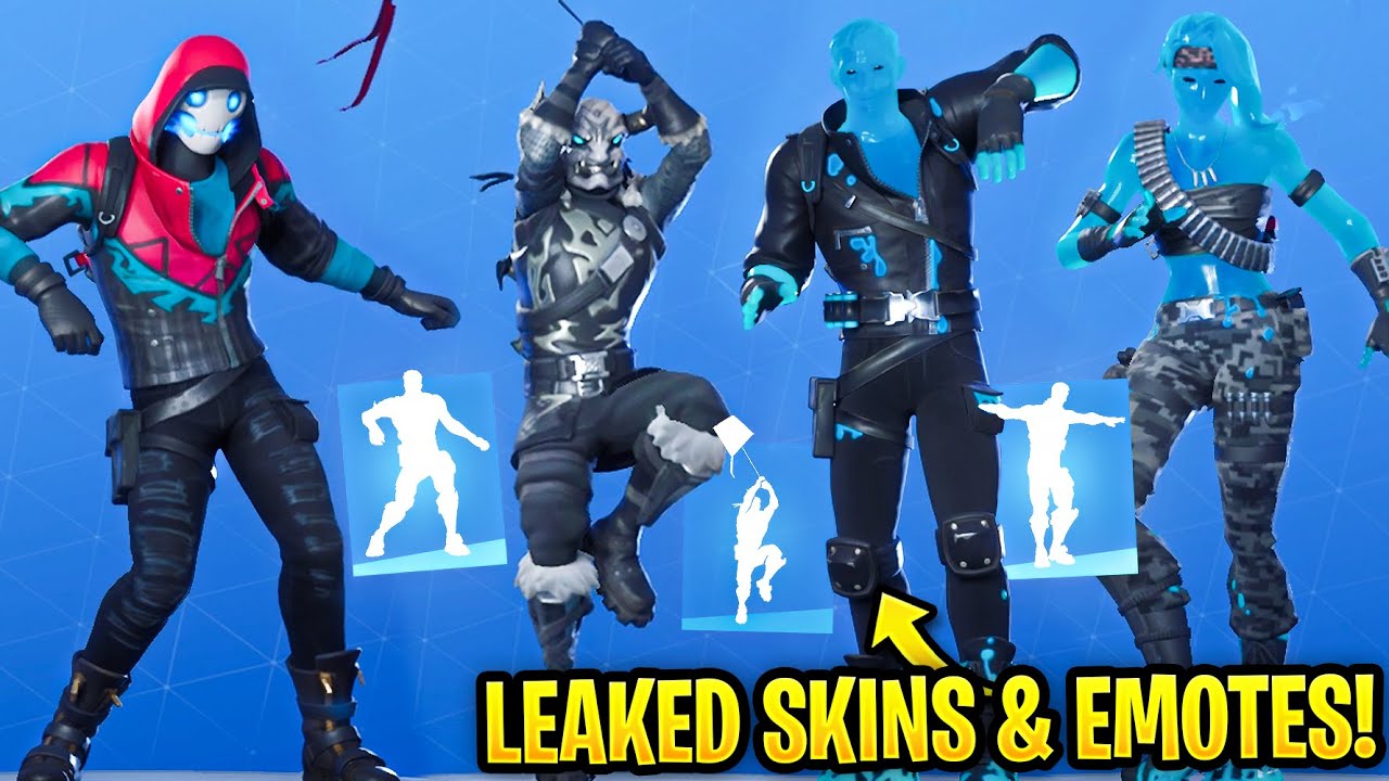 *NEW* Leaked Fortnite Skins & Emotes.! *Slurp Bundle* (Slurp Jonesy, Bonehead, Well Rounded)