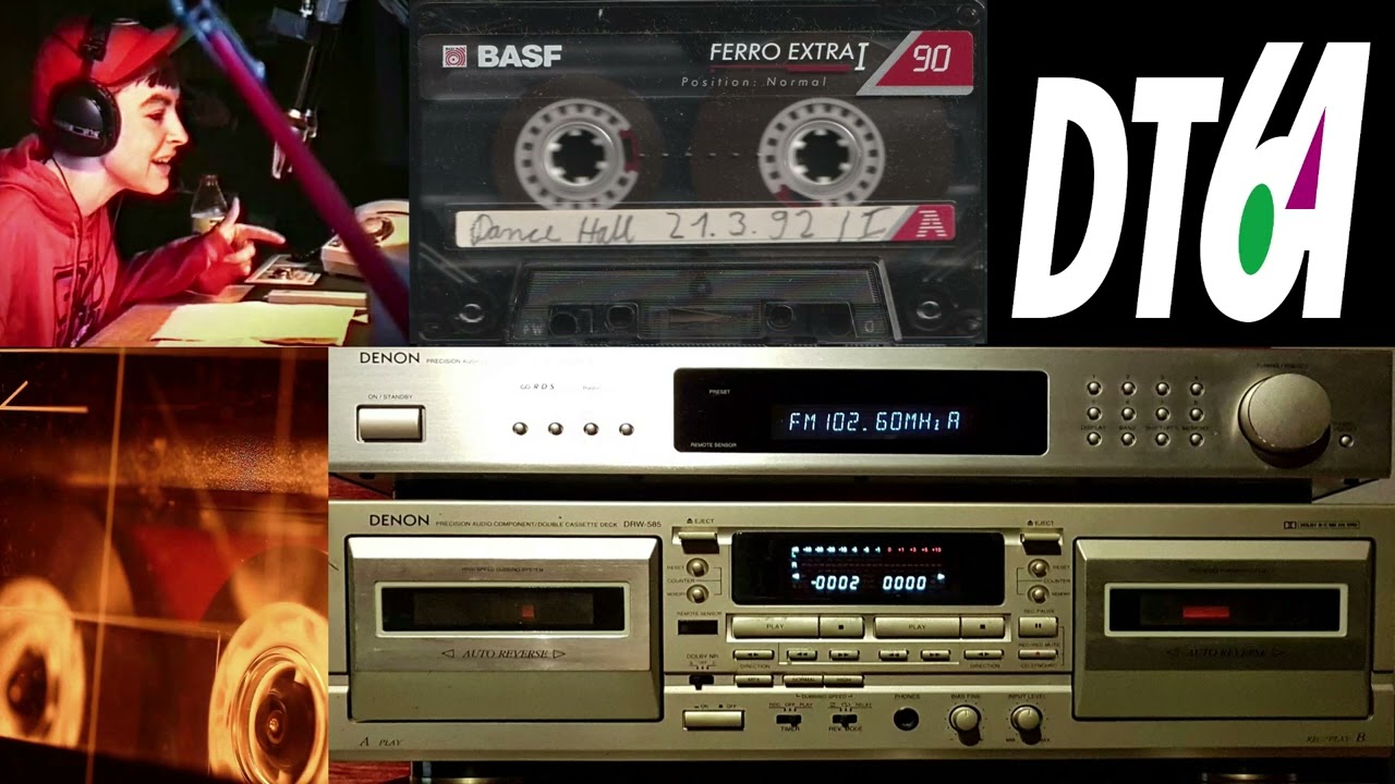 1992-03-21 DJ Rene - DT64 Dancehall mit Marusha Tape Side A-B