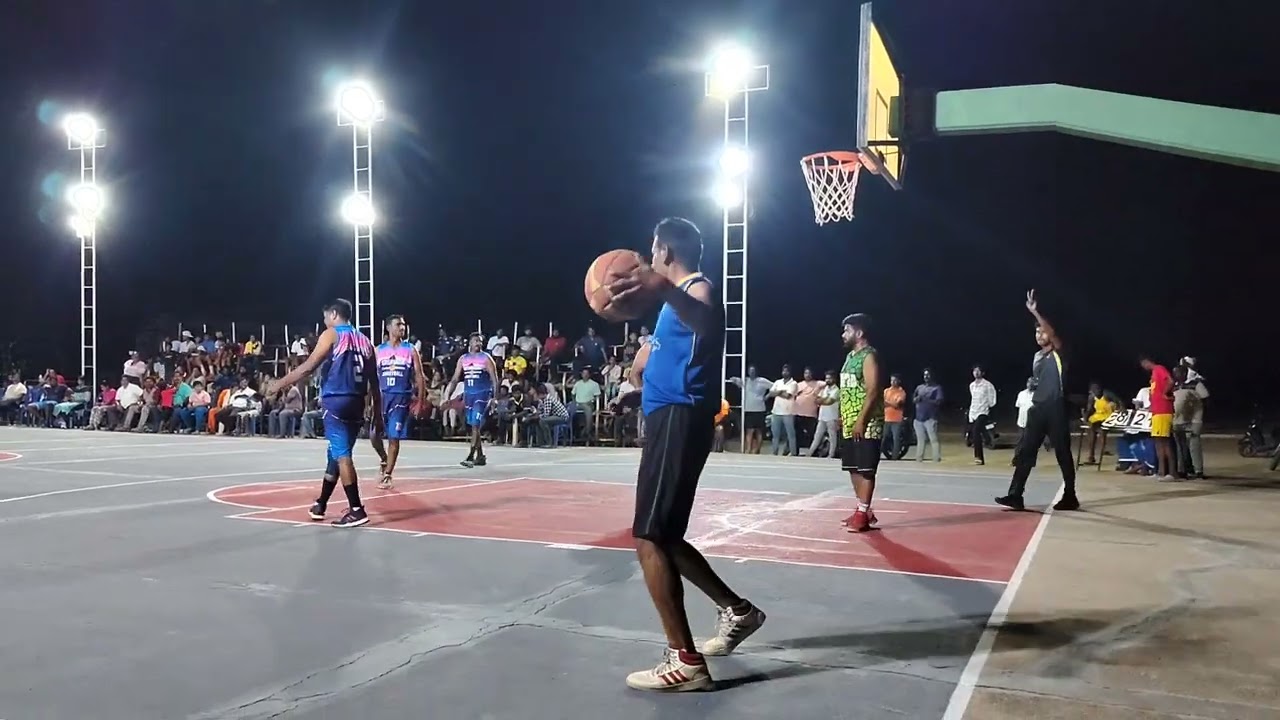 Krishnagiri Basketball Tournament At Stadium 2025