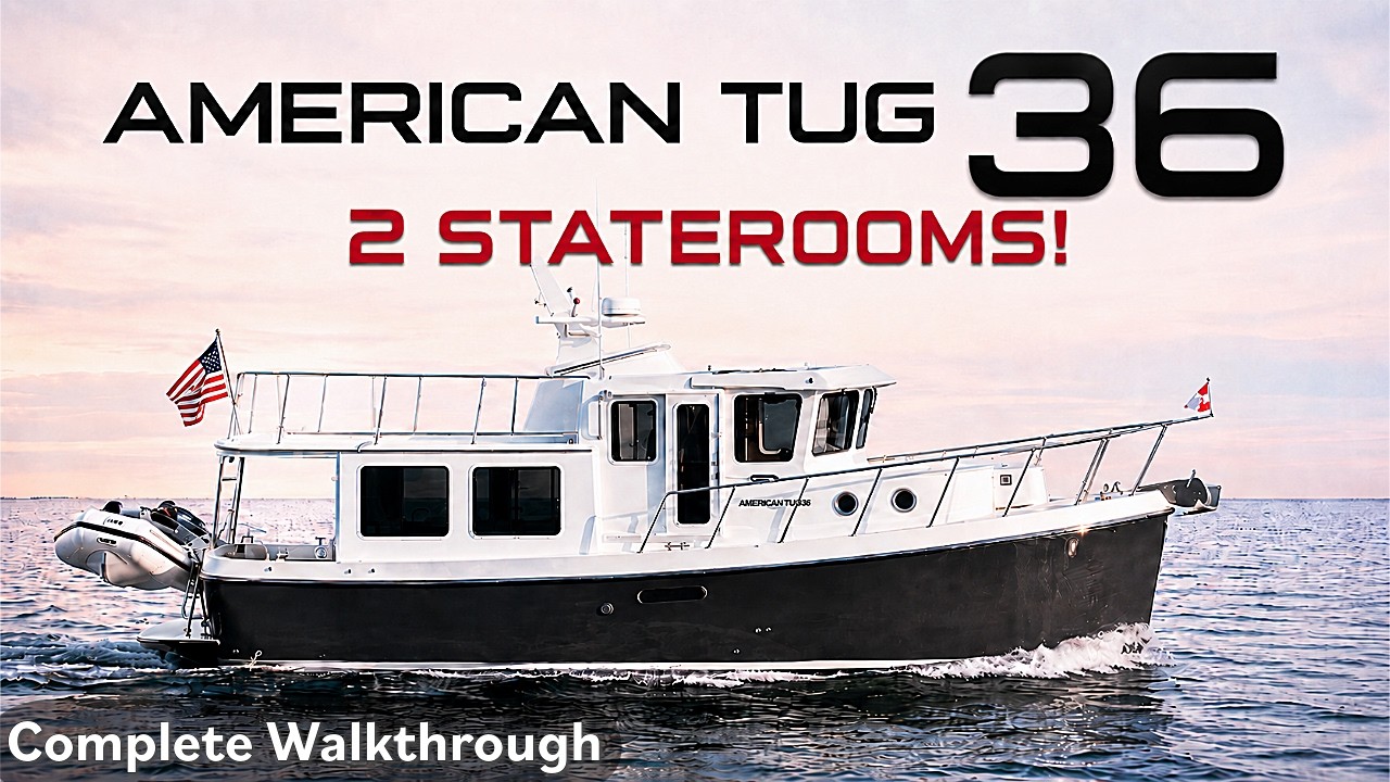 Этот небольшой траулер ощущается как большая яхта | American Tug 362