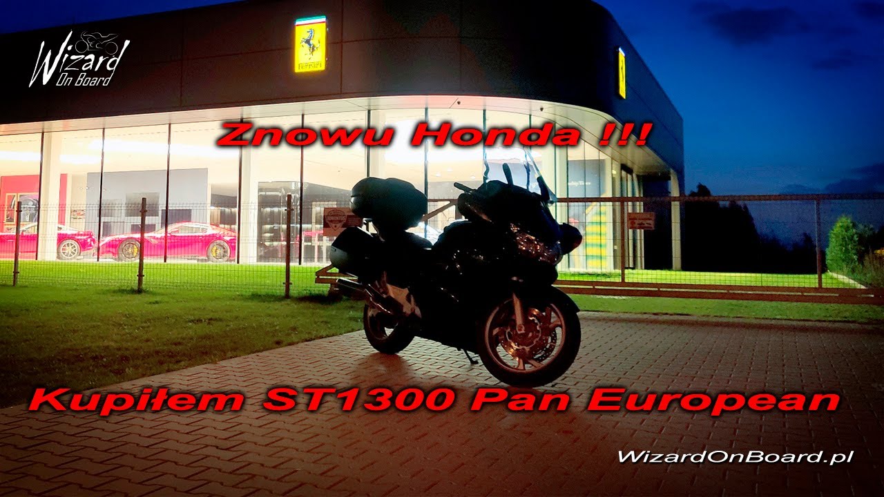 Wizard OnBoard - Znowu Honda !!! - Kupiłem ST1300 Pan European