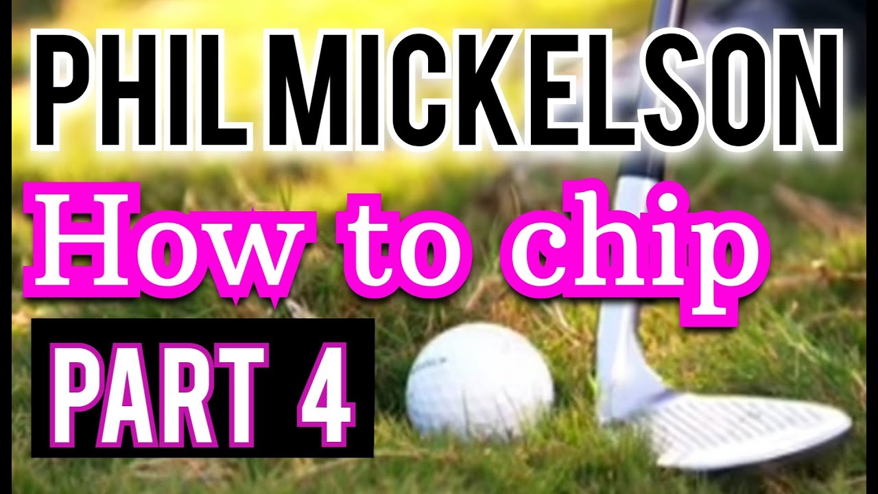 How to chip out of the ROUGH like LEGEND Phil Mickelson