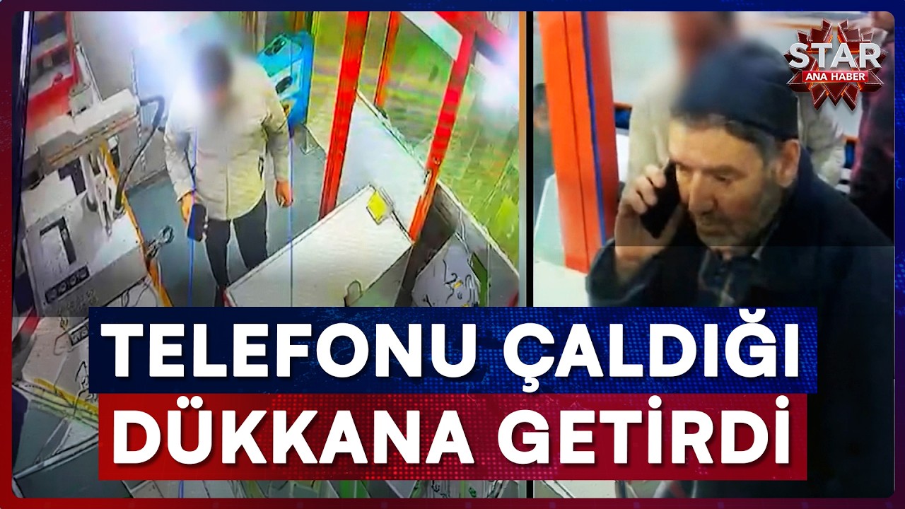 Şaşkın Hırsız, Telefonu Çaldığı Dükkana Tamire Getirdi! | Star Ana Haber