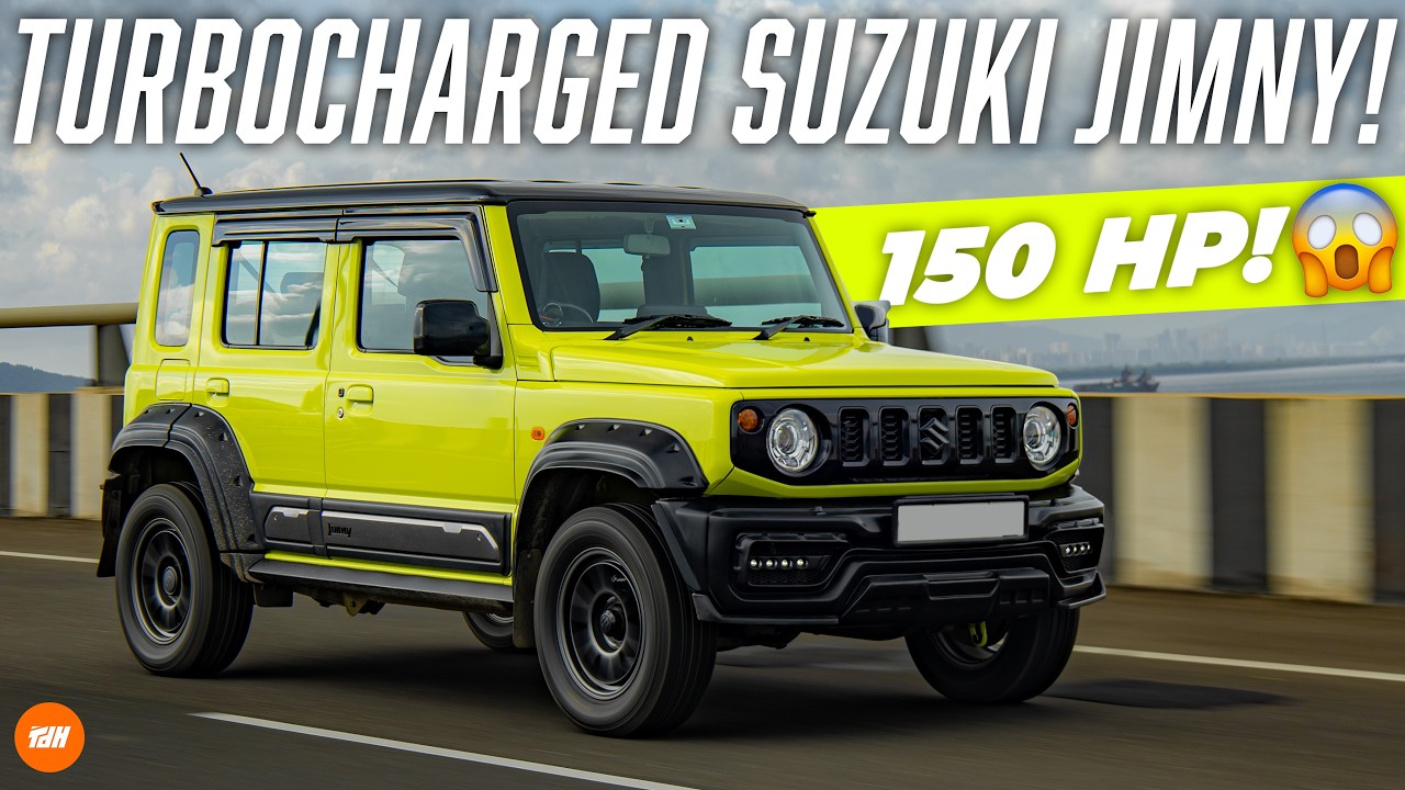 150HP TurboCharged Suzuki Jimny! Dyno Test! | AutoCulture