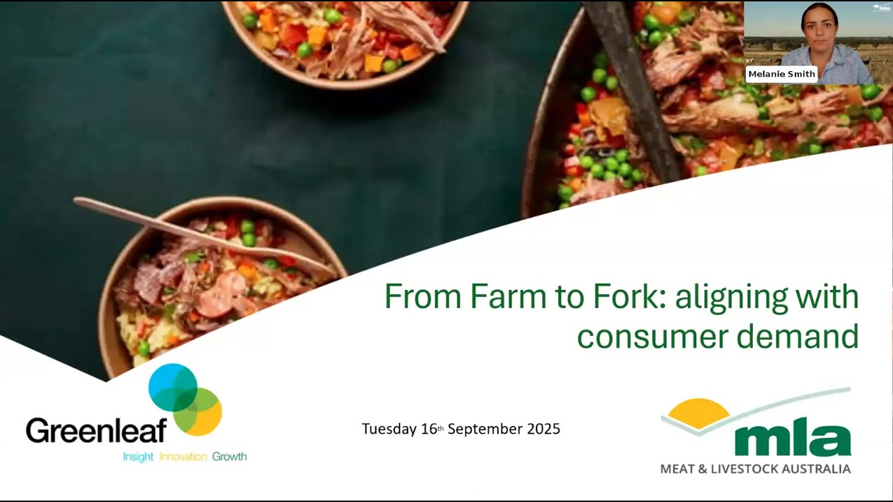 GOAT Consumer to Grid Webinar 2 – From Farm to Fork