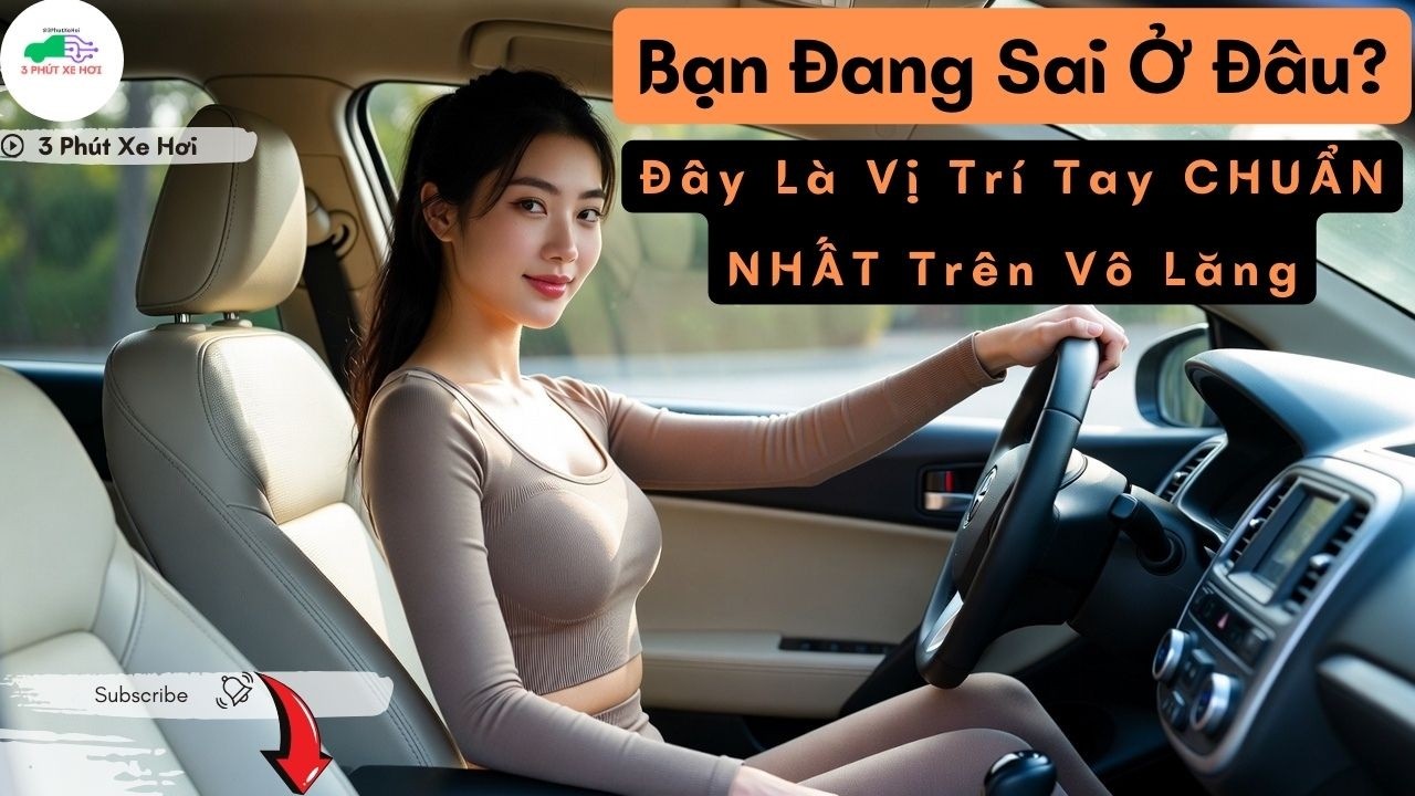 Bạn Đang Sai Ở Đâu - Đây Là Vị Trí Tay CHUẨN NHẤT Trên Vô Lăng | 3 Phút Xe Hơi - Tất Cả về Xe Hơi