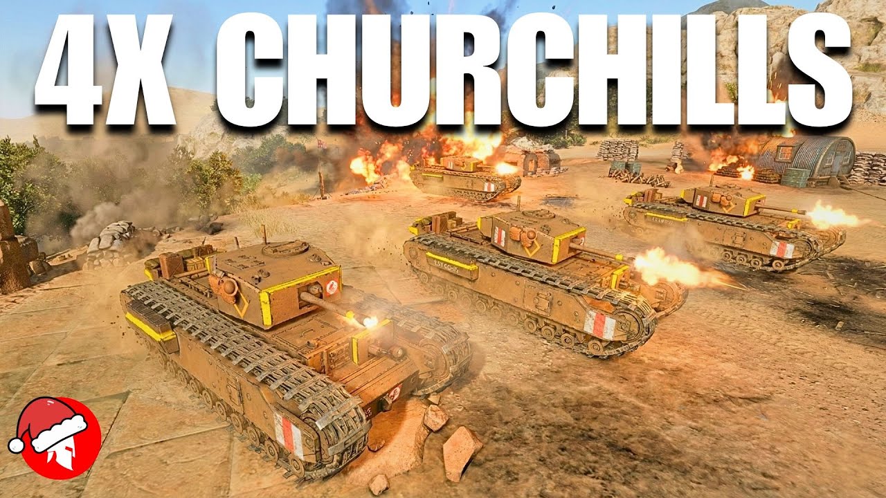 4 x Churchill = GG? - 3vs3 - British Forces - Company of Heroes 3