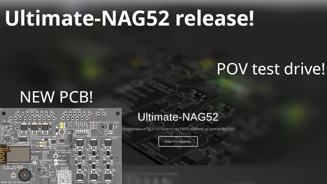 THE LAUNCH OF ULTIMATE-NAG52! - POV test drive, discussions, and MORE!