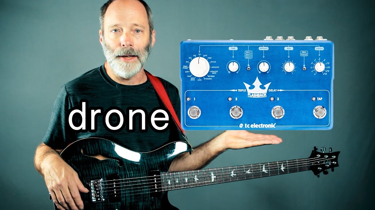 The Flashback Triple Delay is an Ambient Drone Machine!