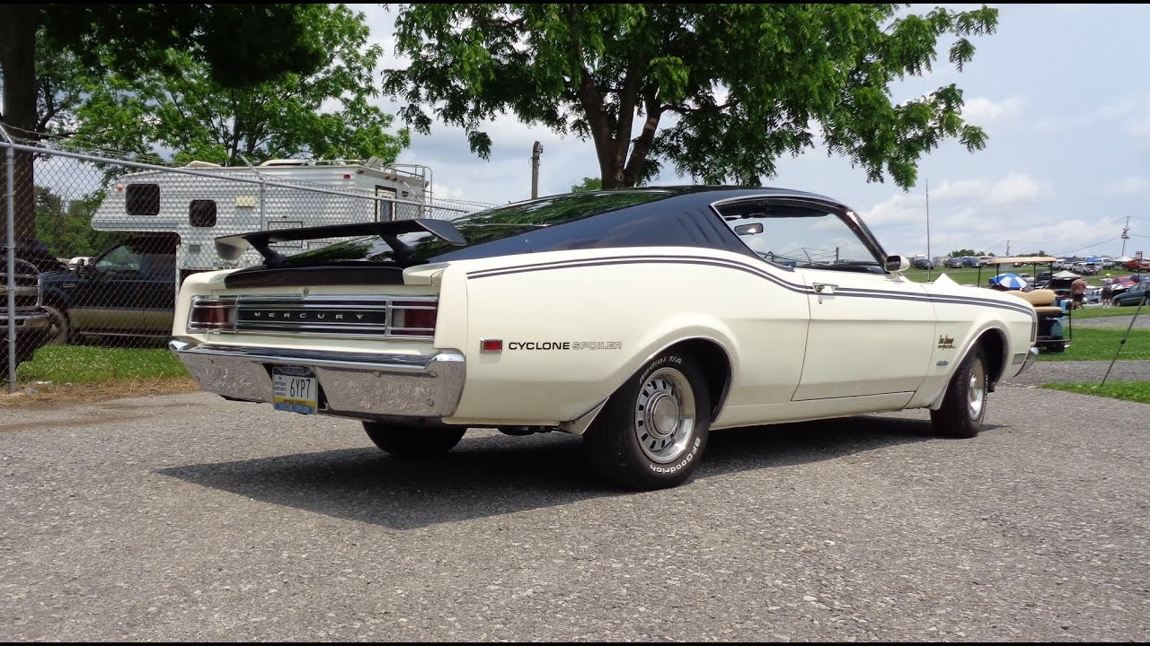 1969 Mercury Cyclone Spoiler Dan Gurney Special & 351 Engine Sound - My Car Story with Lou Costabile