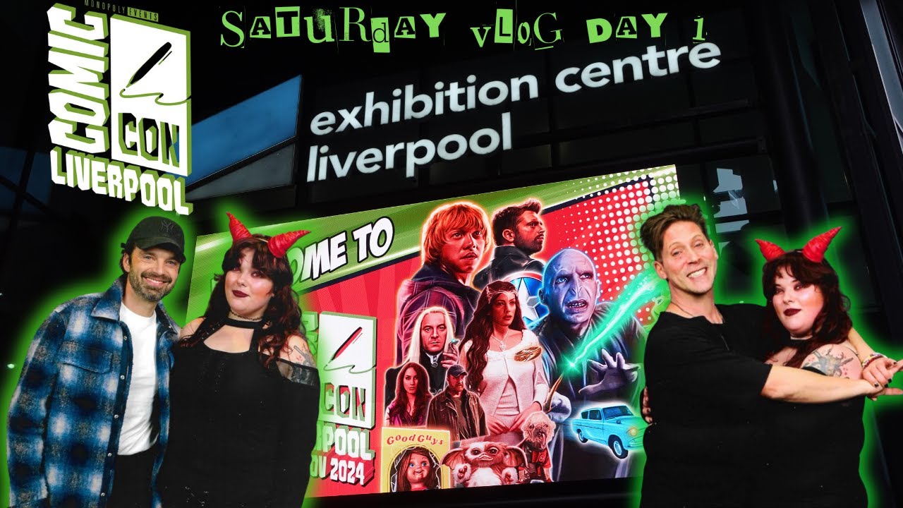 Comic Con Liverpool Autumn 2024! Meeting Neil Newbon & Sebastian Stan & WAY MORE!