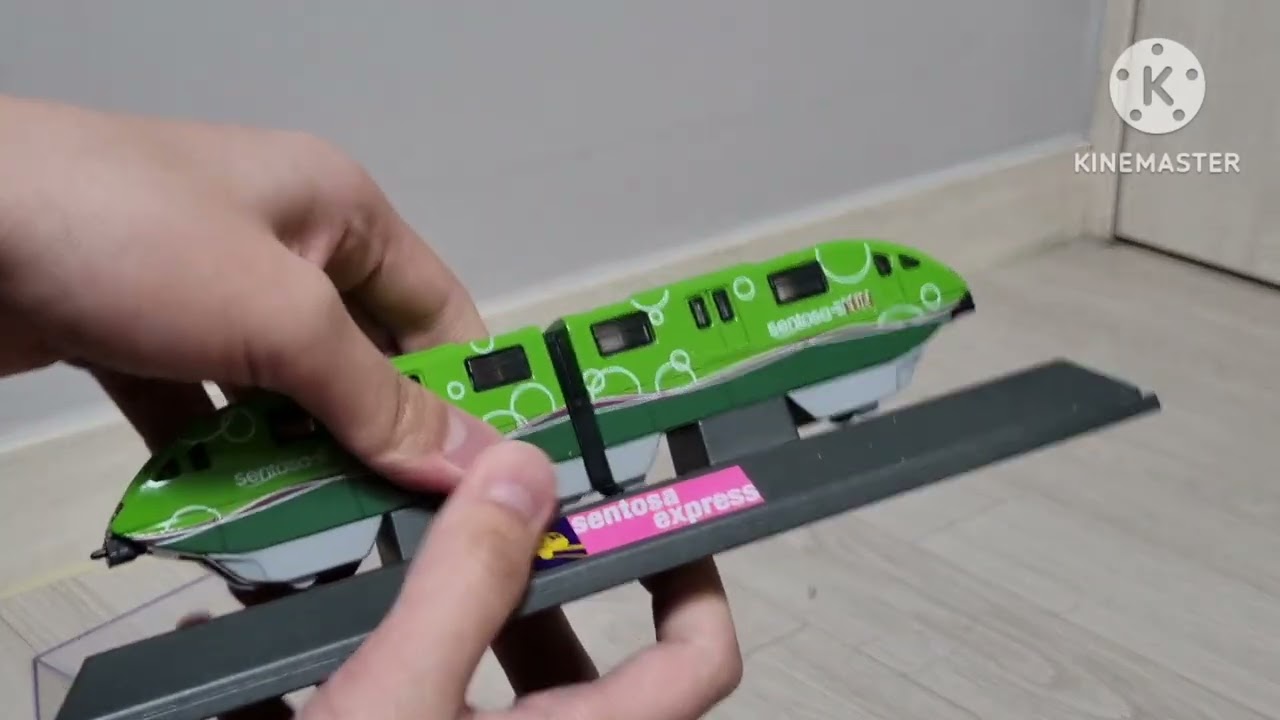 sentosa Island Souvenir Unboxing (Sentosa Monorail X2, Cable Car)