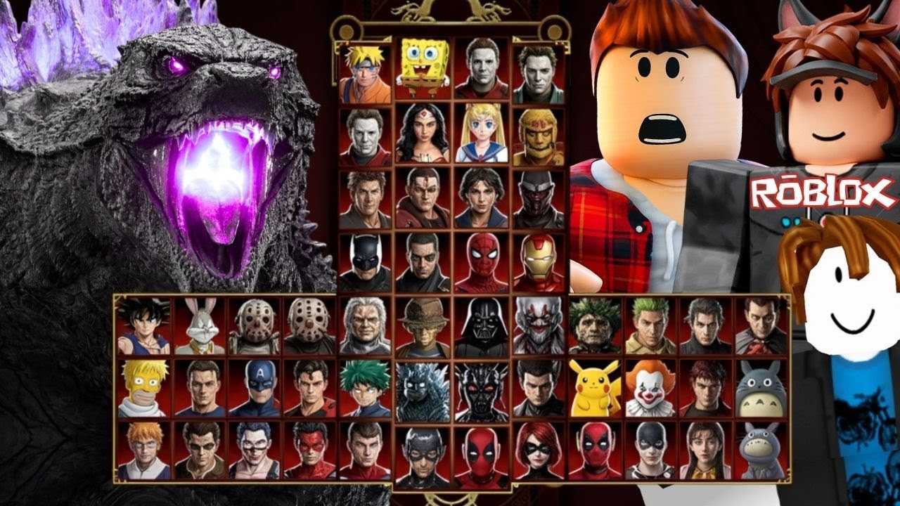 Mortal Kombat 9 - ROBLOX & GODZILLA 2024 - Expert Arcade Ladder - Gameplay @ (1080p)60ᶠᵖˢ ✔