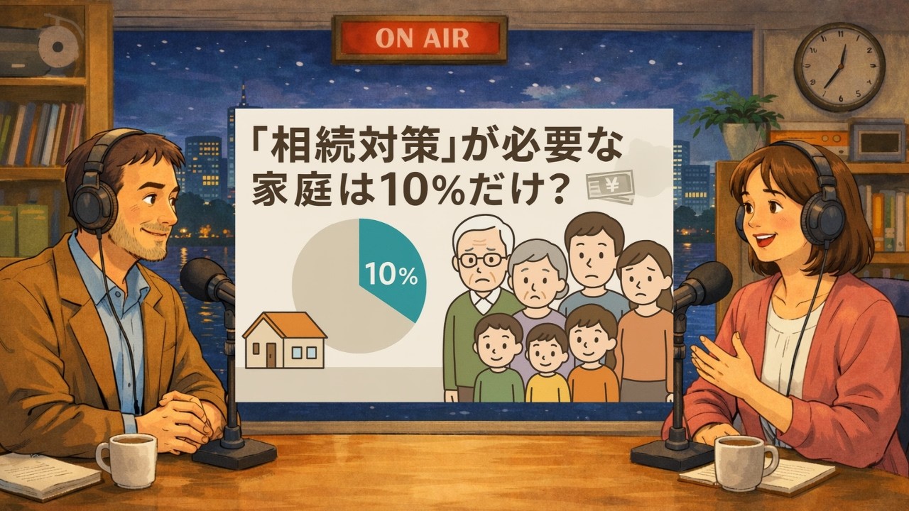 【音声解説】#002 相続対策が本当に必要な家庭は10％だけ？