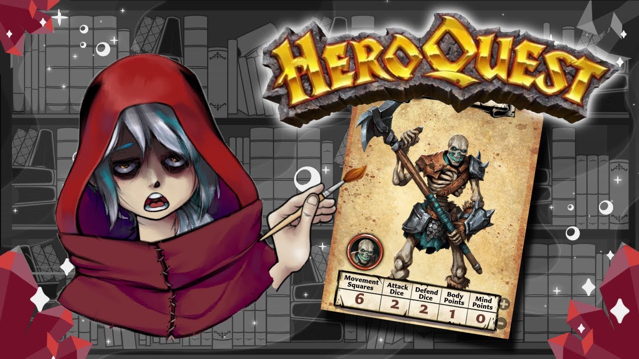 Hero Quest Painting Guide Ep.8 Skeletons
