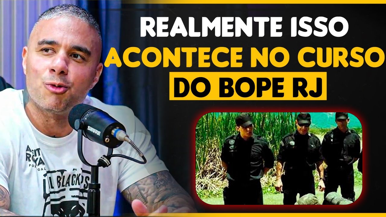 CAVEIRA REVELA COMO É O CURSO DO BOPE | SGT BRITTO - CATIANO & CAVEIRA BOPE RJ | CopCast