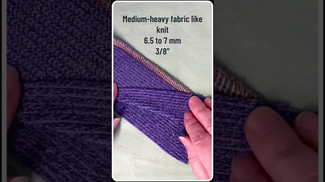 Serger Stitch Width