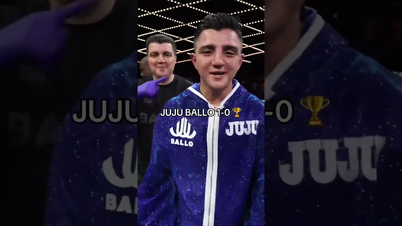 Juju Ballo&rsquo;s pro debut was a success ✅🏆 #juliusballo #otx #toprank #boxing