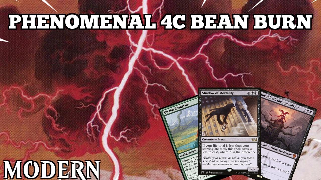 PHENOMENAL 4C BEAN BURN | Calibrated Beans | Modern | MTGO