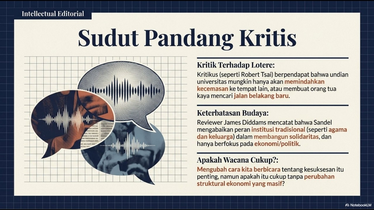 MERITOKRASI ITU ADIL? ATAU CUMA ILUSI YANG MEMECAH KITA?