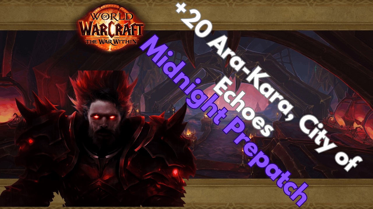 Blood Death Knight | +20 Ara-Kara, City of Echoes | Midnight Prepatch