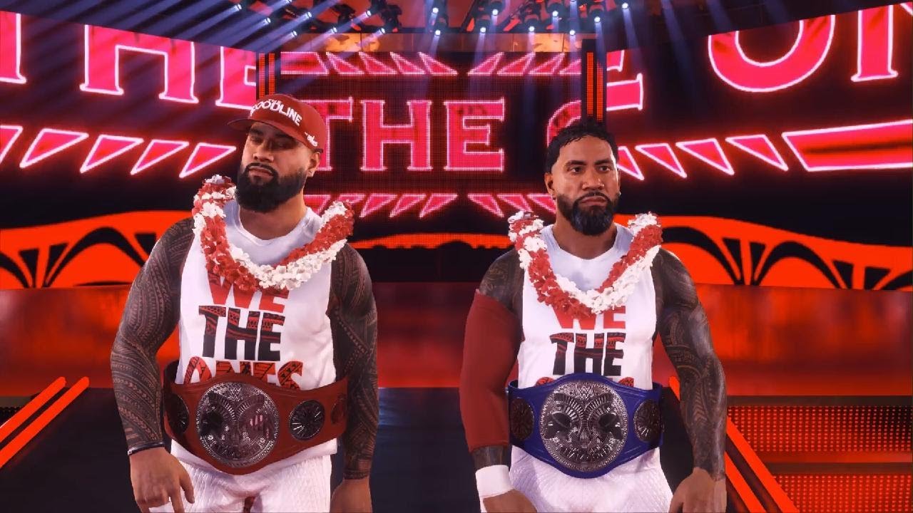 WWE 2K24 The Usos vs Kevin Owens and Sami Zayn | Wrestlemania 39 | Undisputed Tag Team Championship
