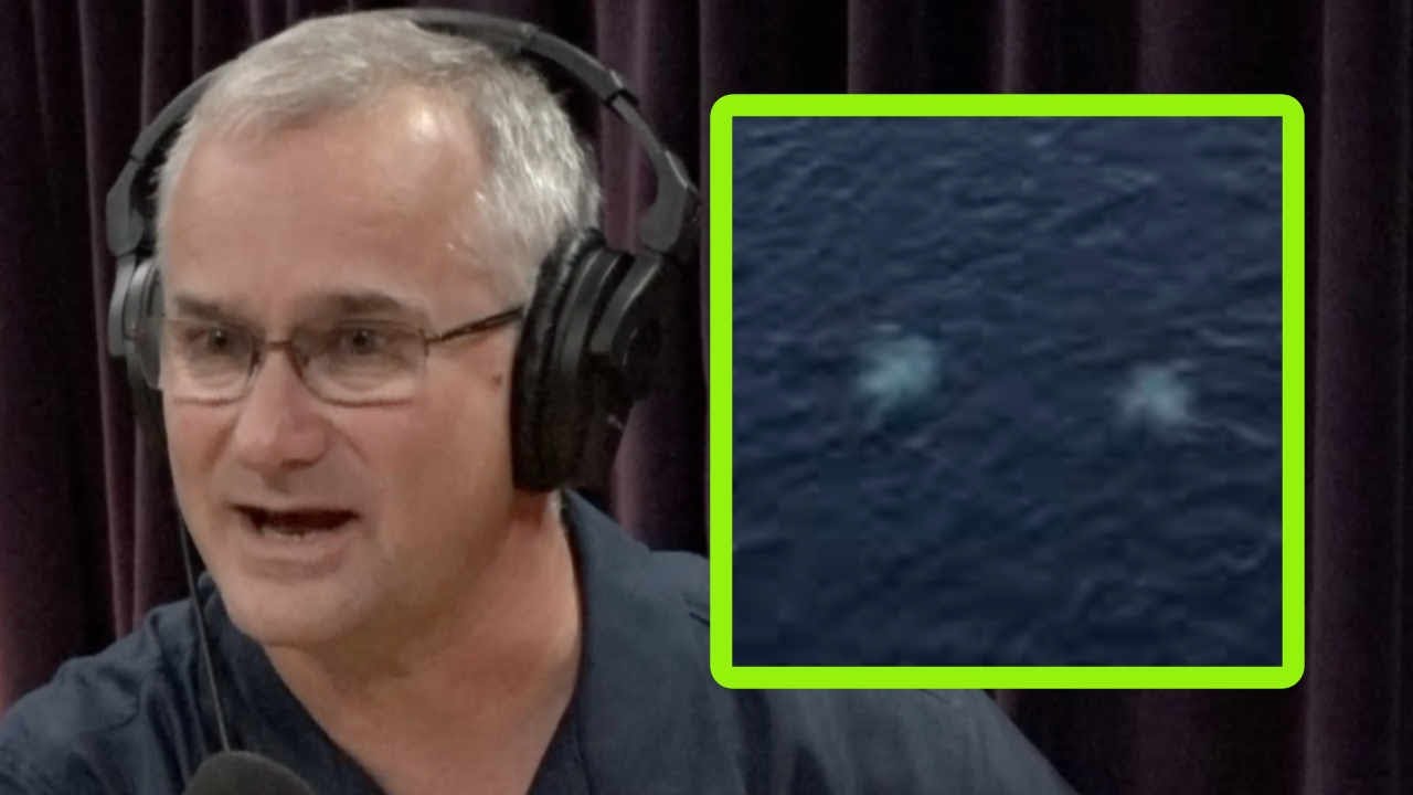 Cmdr. David Fravor Discusses Underwater UFO Sightings