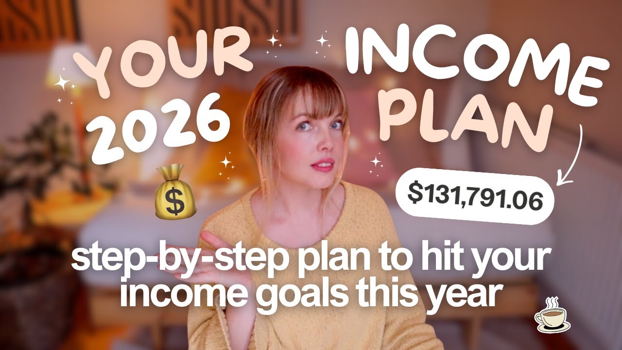 Как достичь своих целей по доходу в 2026 году (РЕАЛИСТИЧНЫЙ ПЛАН) 💰