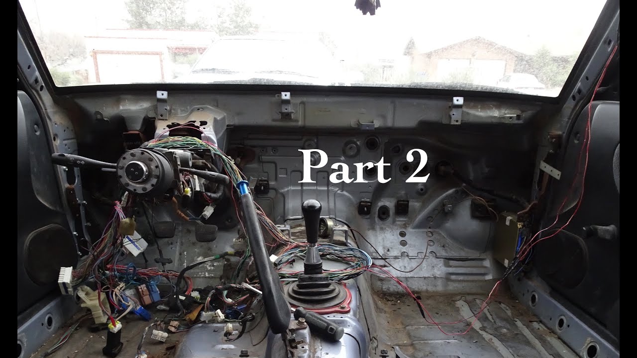 Simplifying a s13 wiring harness part 2.