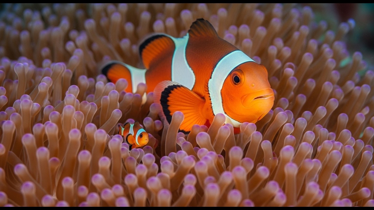 BLUE DEPTH FOCUS 🎹 Gentle Piano Aquarium for Study