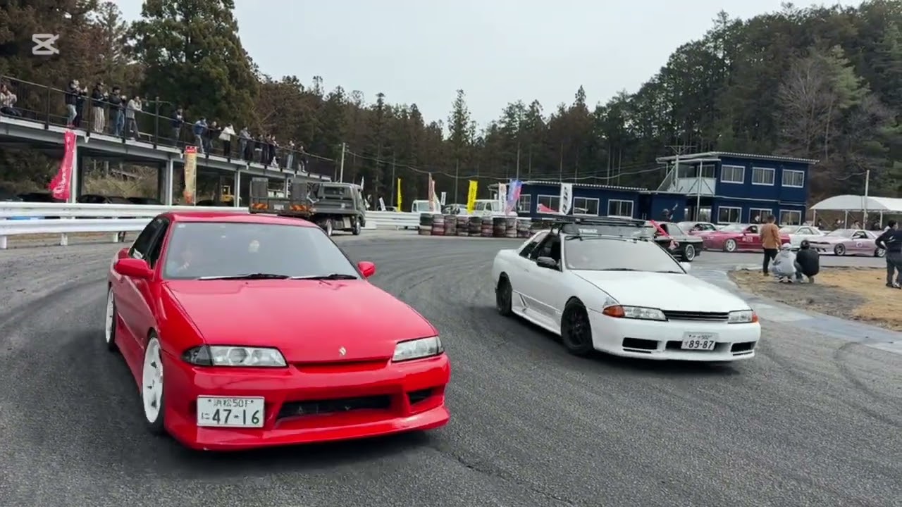 2026年　32走　あーぼーむーん　ドリフト　三河サーキット
