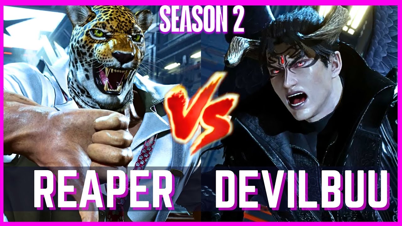 Tekken 8 ▰ Reaper (King) vs Devilbuu (Devil Jin) ▰ High Level Gameplay