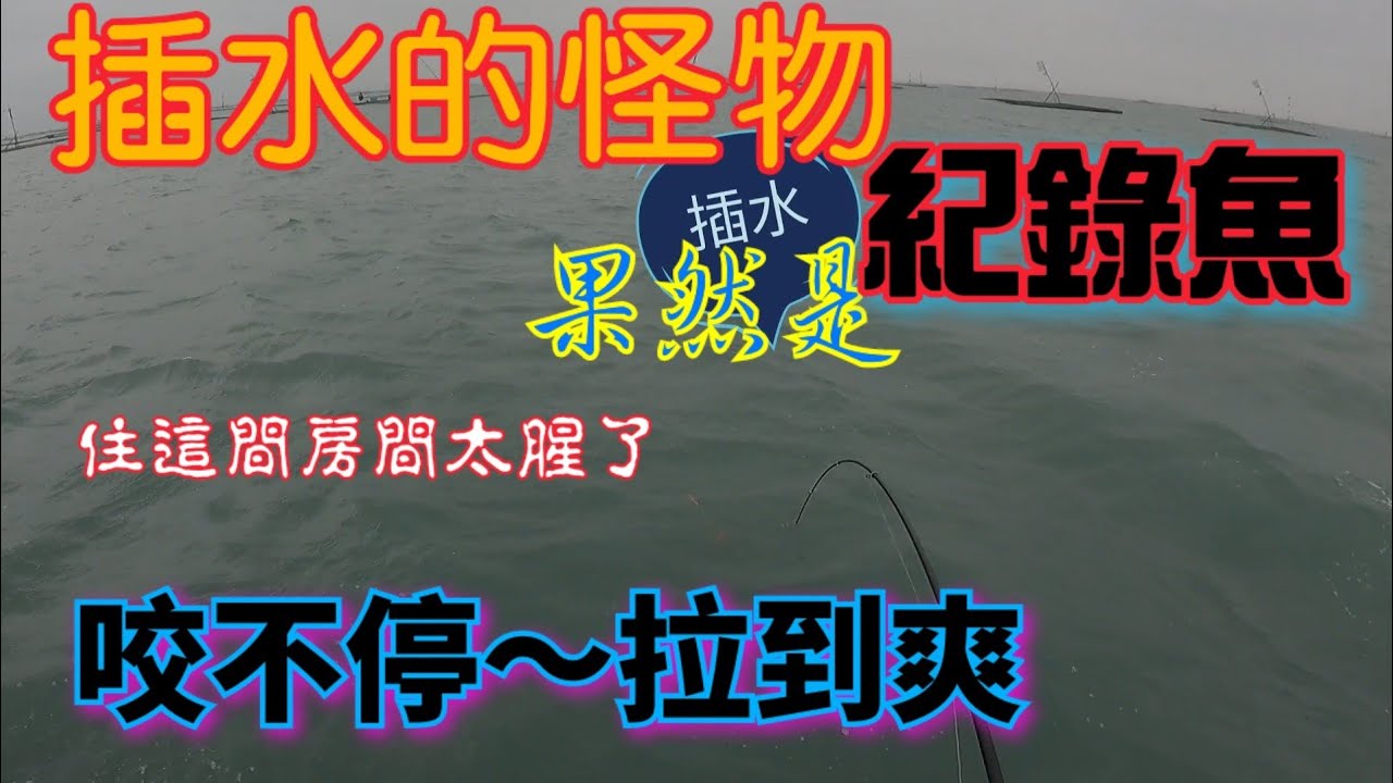 【爆桶】【紀錄魚】雙紀錄一日達成，拉到手痛了