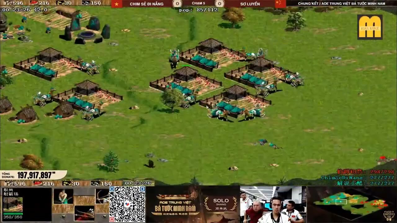 Chim Sẻ Đi Nắng vs SƠ LUYẾN | CHUNG KẾT - AOE Việt Trung 2025 | 20/04/2025